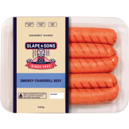 Photo of Slape Smokey Beef Sausage 480g