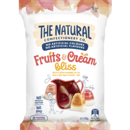 Photo of The Natural Confectionery Co. Fruits & Cream Lollies