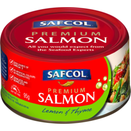 Photo of Safcol Premium Salmon Lemon & Thyme 95gm