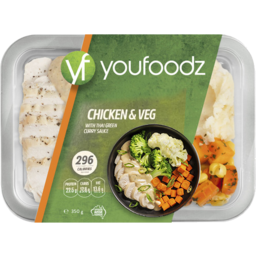 Photo of Youfoodz Chicken Veg With Thia Green Curry Sauce