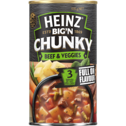 Photo of Heinz Big N Chunky Soup Beef & Vegetable 535gm