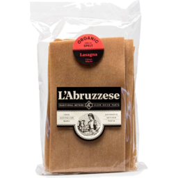 Photo of L'Abruzzese Pasta - Spelt Lasagne (Wholegrain)