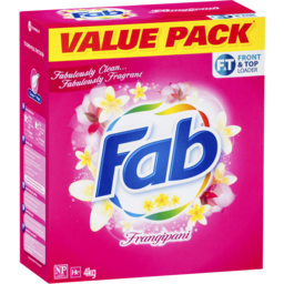 Photo of Fab Powder Frangipani Laundry Detergent,