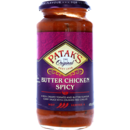 Photo of Patak's Sauce Spicy Butter Chicken 450g