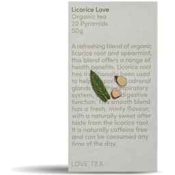 Photo of Love Tea Licorice Love 20's