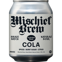 Photo of Mischief Brew Natural Soda Cola
