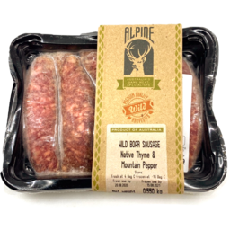 Photo of  Boar & Native Thyme Sausages