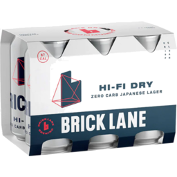 Photo of Brick Lane Hi Fi Lager 6x355ml