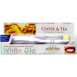 Photo of Whiteglo Toothpaste Tea & Coffee Drinkers Folmula