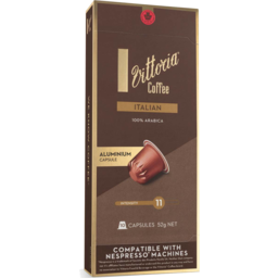 Photo of Vittoria Coffee Caps Alum Italian 10pk