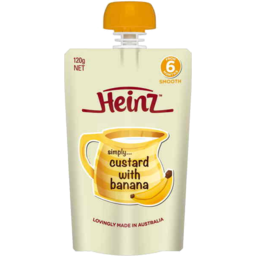 Photo of Heinz® Little Treats Banana Custard 6+ Months 120 G 120g