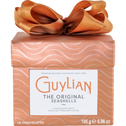 Photo of Guylian Chocolate Sea Shell Luxe Cube Box 195g