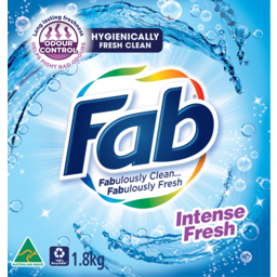 Photo of Fab Intense Fresh Odour Control Laundry Powder 1.8kg