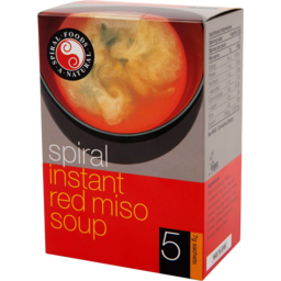Photo of Spiral Foods Instant Red Miso Soup x 5