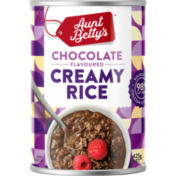 Photo of Aunt Bettys Creamy Rice Chocolate 425g