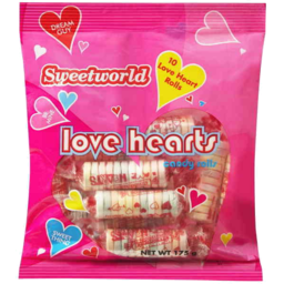Photo of Sweetworld Love Hearts Candy Rolls
