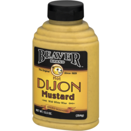 Photo of Beaver Brand Hot Dijon Mustard With White Wine