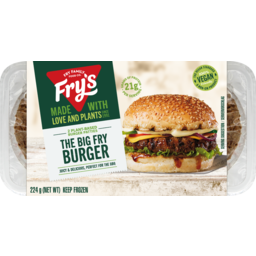 Photo of Frys Big Fry Burger Vgan 224gm 224gm