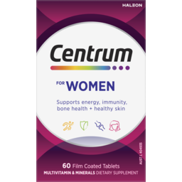 Photo of Centrum For Women Multivitamin & Minerals Dietary Supplement Tablets 60 Pack