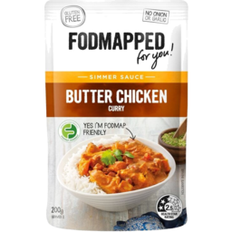 Photo of Fodmapped Butter Chicken Curry Simmer Sauce 200g