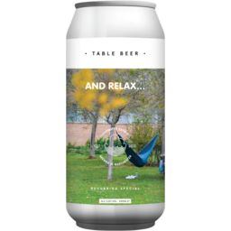 Photo of Cloudwater And Relax Table Beer Can 440ml