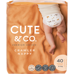 Photo of Cute & Co Crawler Nappies 6-