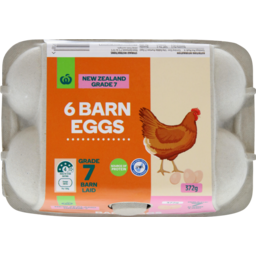 Photo of Woolworths Select Barn Eggs Grade 7 6.0x372g