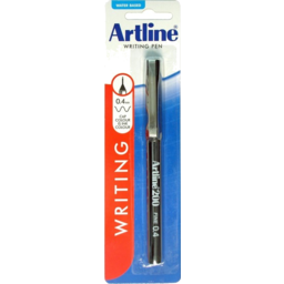 Photo of Artline 200 Writing Fine 0.4 Black Pen Single Pack