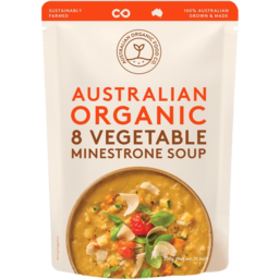 Photo of Australian Organic Food Co Soup 8 Vegetable Minestrone