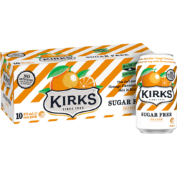 Photo of Kirks Sugar Free Orange Cans