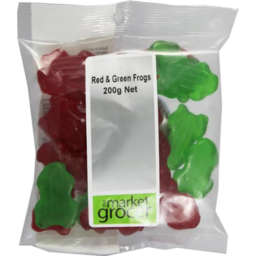 Photo of Tmg Lolies Red/Grn Frogs 200gm