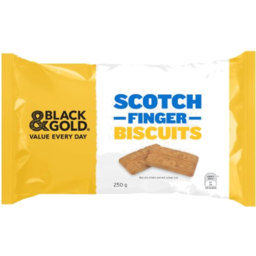 Photo of Black & Gold Bisc Scotch Finger250gm