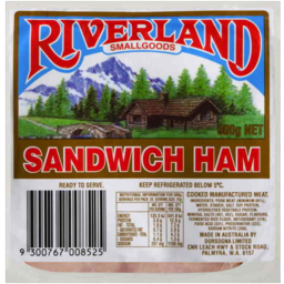 Photo of Riverland Sandwich Ham 500g