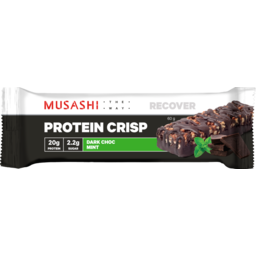 Photo of Musashi Protein Crisp Bar Dark Choc Mint 60g 60g