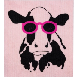 Photo of RETRO KITCHEN Cow 100% Compost Sponge Cloth