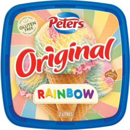 Photo of Peters Original Rainbow Ice Cream