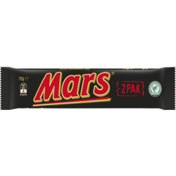 Photo of Mars® Chocolate Bar 2 Pack 72g