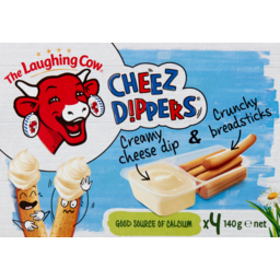 Photo of The Laughing Cow Cheez Dippers 4 Tubs 140g
