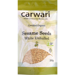 Photo of Carwari Organic Sesame Seeds Unhulled 200g