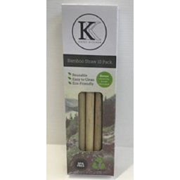 Photo of Kate's Kitchen Bamboo Straw 10 Pack
