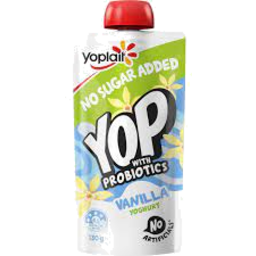 Photo of Yoplait Yoghurt Pouch Vanilla No Added Sugar