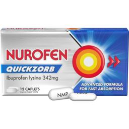 Photo of Nurofen Quickzorb Caplets 12 Pack