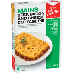 Photo of On The Menu Mains Cottage Pie 400g