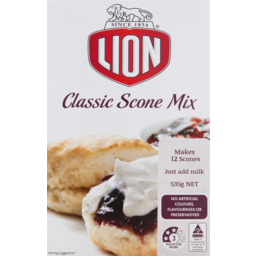 Photo of Lion Classic Scone Mix 535g