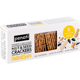 Photo of Penati Honestly Delicious Nut & Seed Crackers Parmesan