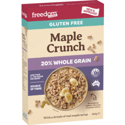 Photo of Freedom Classic Cereal Maple Crunch 360g