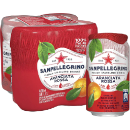 Photo of San Pellegrino Rossa Cans 4 Pack