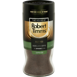 Photo of Robert Timms Espresso Granulated Instant Coffee 200g