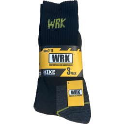 Photo of Wrk Socks Men Asst 7-11 3pk