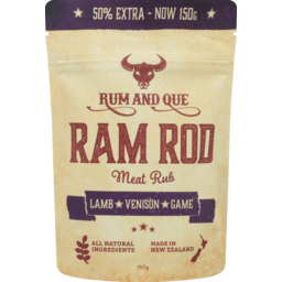 Photo of Rum And Que Ram Rod Meat Rub 150g